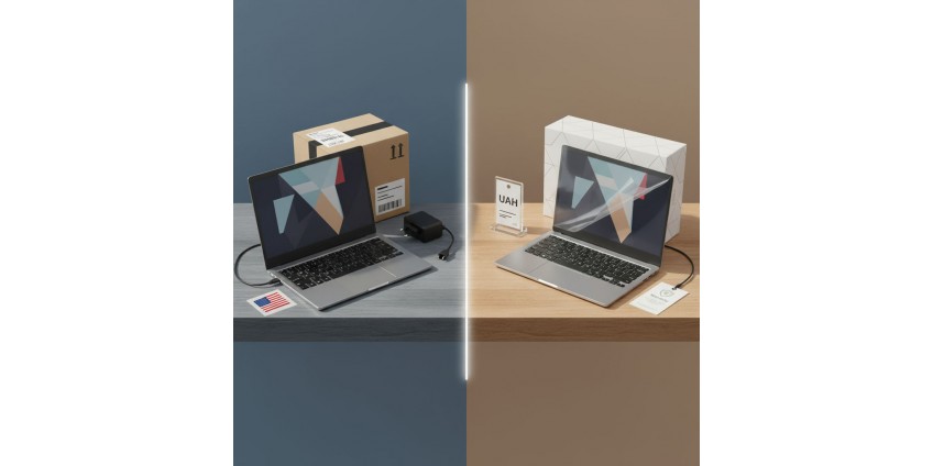 Порівняння: ноутбук Б/У з Америки чи новий з локального магазину Порівняння: ноутбук Б/У з Америки чи новий з локального магазину