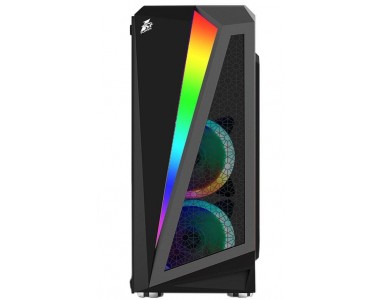 Корпус 1stPlayer R5-3R1 Color LED Black без БП