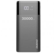 Повербанк УМБ Dudao K1Max 30000mAh with built-in cables black  (6970379617618)