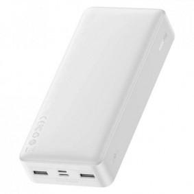 Универсальная батарея Baseus Bipow 20000mAh, 15W, USB-C/3A, 2*USB-A/3A(max.) whi