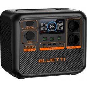 Зарядна станція Bluetti AC70P / 1000 Вт / 768 Вт·год