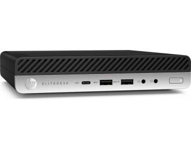 Б/В Неттоп HP EliteDesk 800 G4 Mini (i5-8600T/8GB ОЗУ/256GB NVMe/Wi-Fi/VGA)