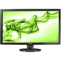 Монітор Philips 244E1 (24" TN/1920x1080/16:9/250кд/м2/5мс) (VGA/DVI/HDMI/VESA) Б/В