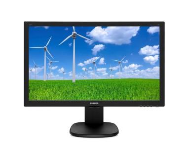 Б/В Монітор Philips 243S5L (24" AH-IPS/1920x1080/16:9/VGA/DVI/VESA)