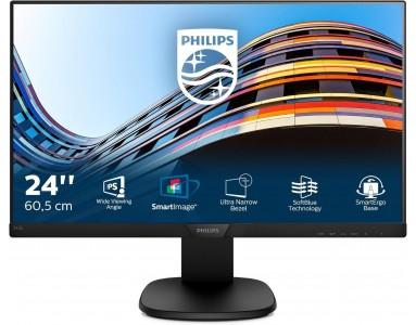 Монитор Philips 243S7EJMB 23.8" FHD DP USB SPEAKER Монитор Philips 243S7EJMB 23.8" FHD DP USB SPEAKER