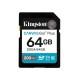 Карта пам'яті microSDXC Kingston Canvas Go Plus 64GB (UHS-I U3/A2/V30/R170/W70 MB/s)
