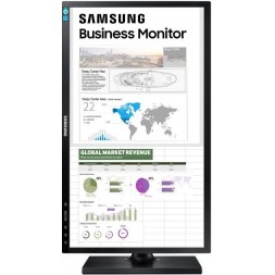 Б/В Монітор Samsung S24E650PL / 24" / 1920x1080 /PLS / 16:9 / VGA DVI DP / Чорний / Grade