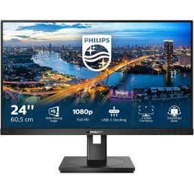 Монитор Philips 243B1 (23.8" IPS/1920x1080/16:9/250кд/м2/4мс) (USB-C/HDMI/DP/VESA) Б/У