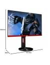 Б/В Монітор 24.5" AOC G2590PX (HDMI DP DVI USB speakers gaming)