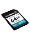 Карта пам'яті microSDXC Kingston Canvas Go Plus 64GB (UHS-I U3/A2/V30/R170/W70 MB/s)