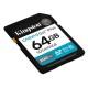 Карта пам'яті microSDXC Kingston Canvas Go Plus 64GB (UHS-I U3/A2/V30/R170/W70 MB/s)