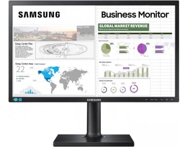 Б/У Монитор Samsung S24E650PL / 24" / 1920x1080 /PLS / 16:9 / VGA DVI DP / Черный / Grade